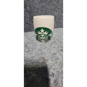 Vintage 2010 Starbucks Barrel Sahpe Logo Ceramic coffee Mug Mermaid 14oz